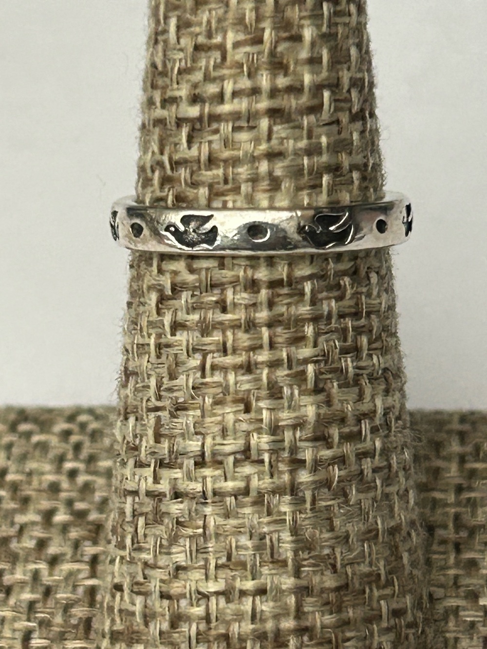 Retired James Avery Dove Ring 6🕊️